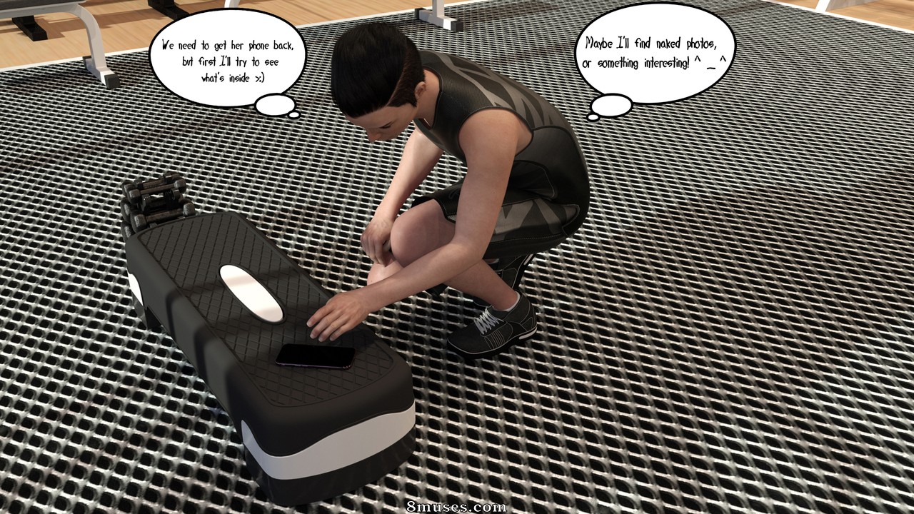 Lara's Gym Day - Text - Page 26
