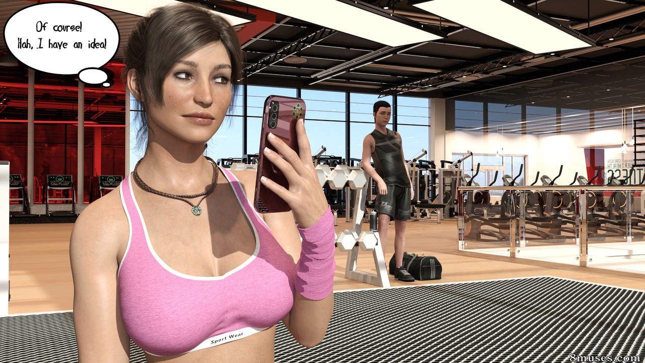 Lara's Gym Day - Text - Page 20