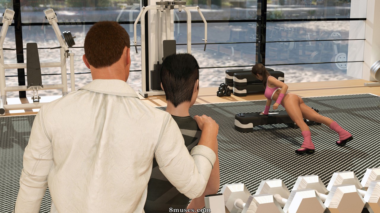 Lara's Gym Day - Text - Page 94