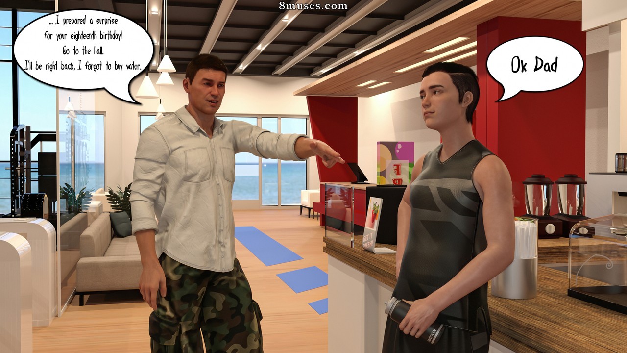 Lara's Gym Day - Text - Page 3