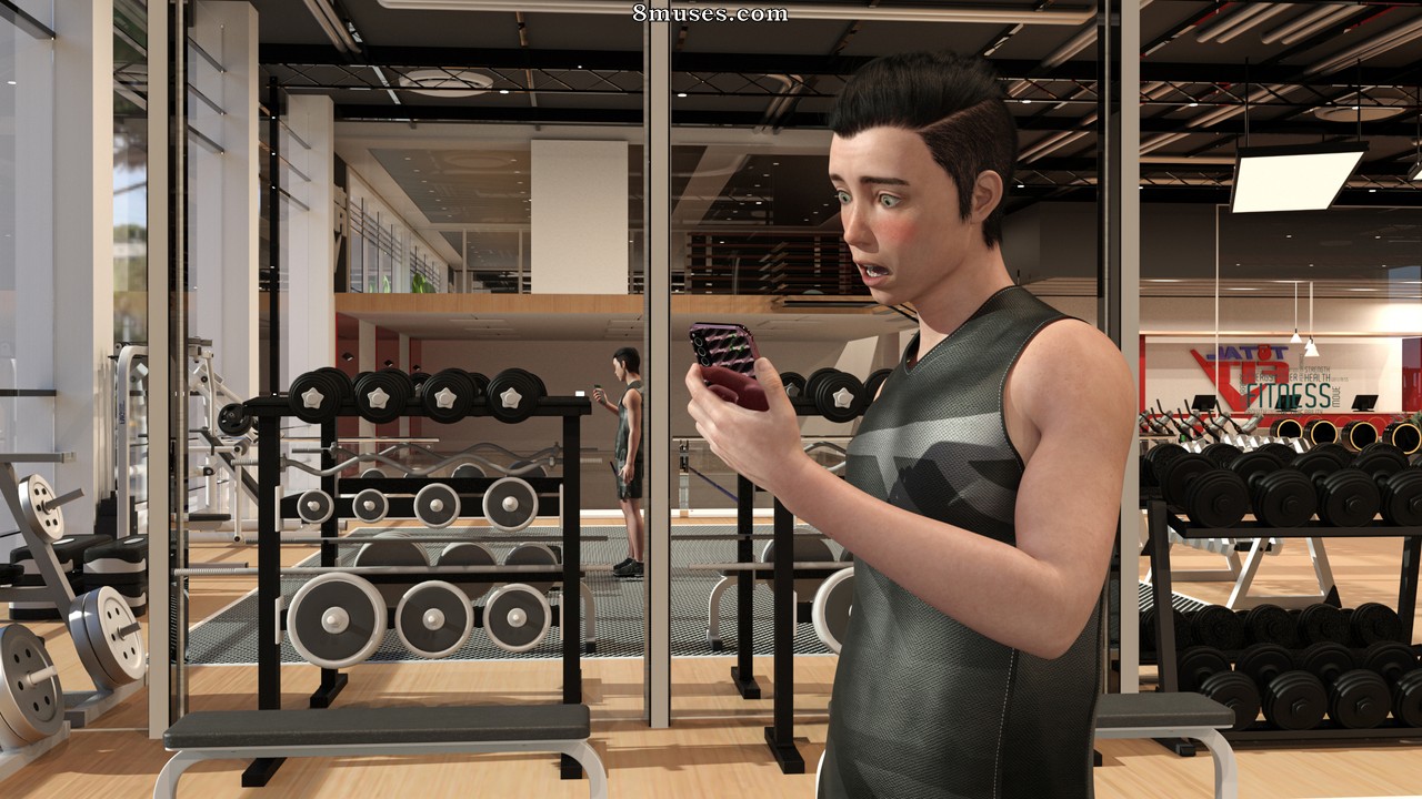 Lara's Gym Day - Text - Page 28
