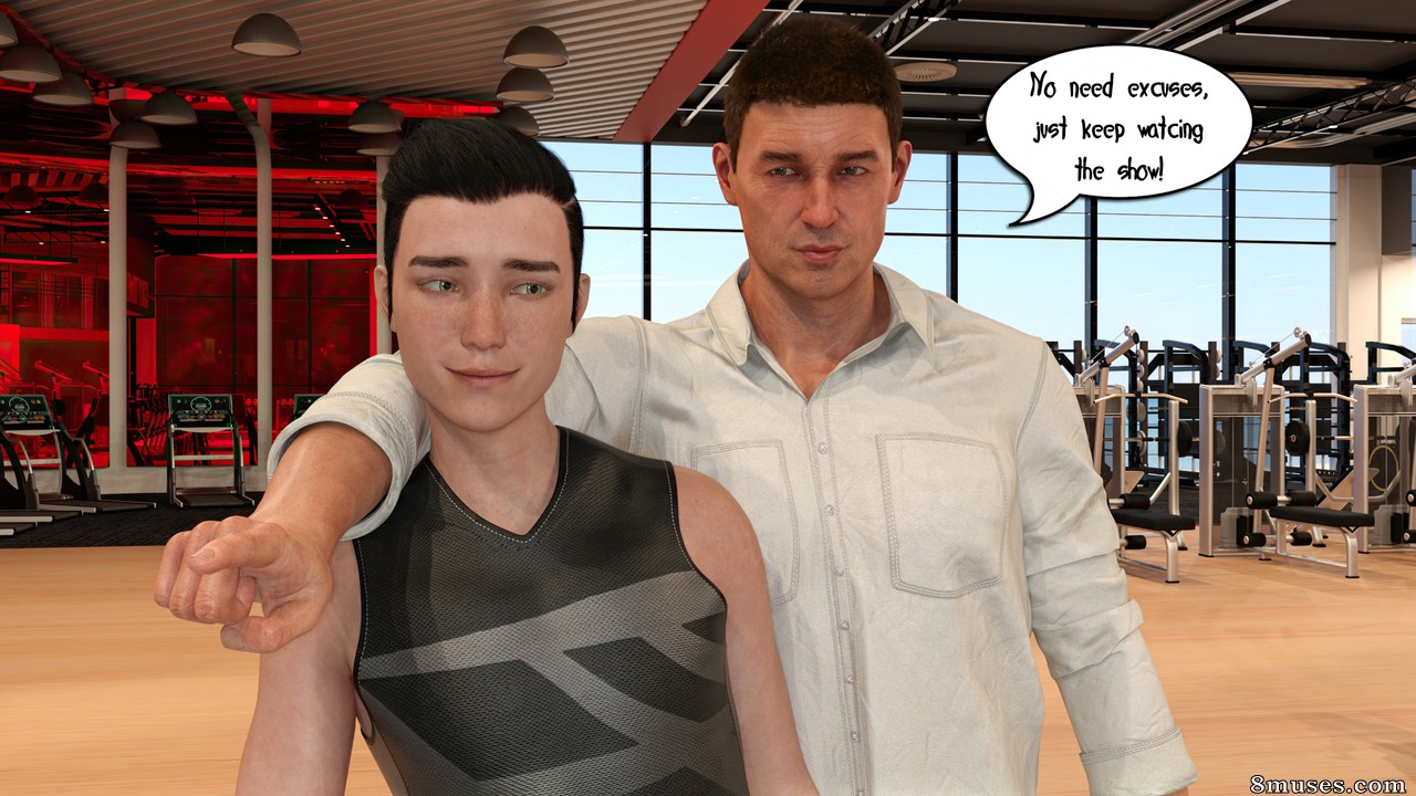 Lara's Gym Day - Text - Page 93