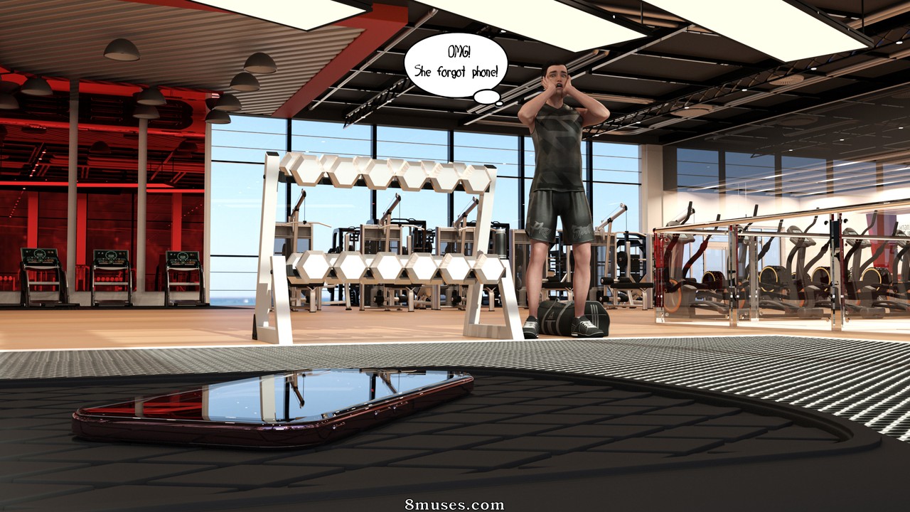 Lara's Gym Day - Text - Page 25