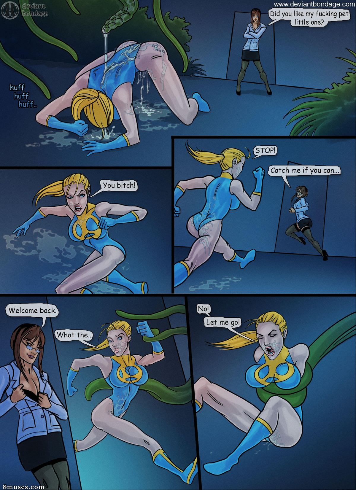 Red Hot Heroines Comics - Les ennuis de Lunagirl au jardin botanique - Page 6