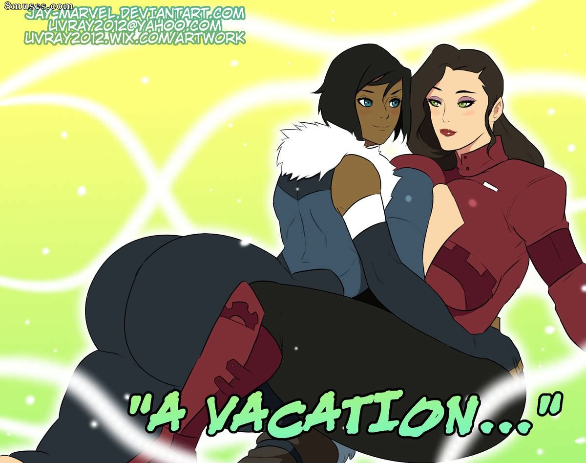 Jay Marvel Comics - Korrasami - Uma vacação - Página 1