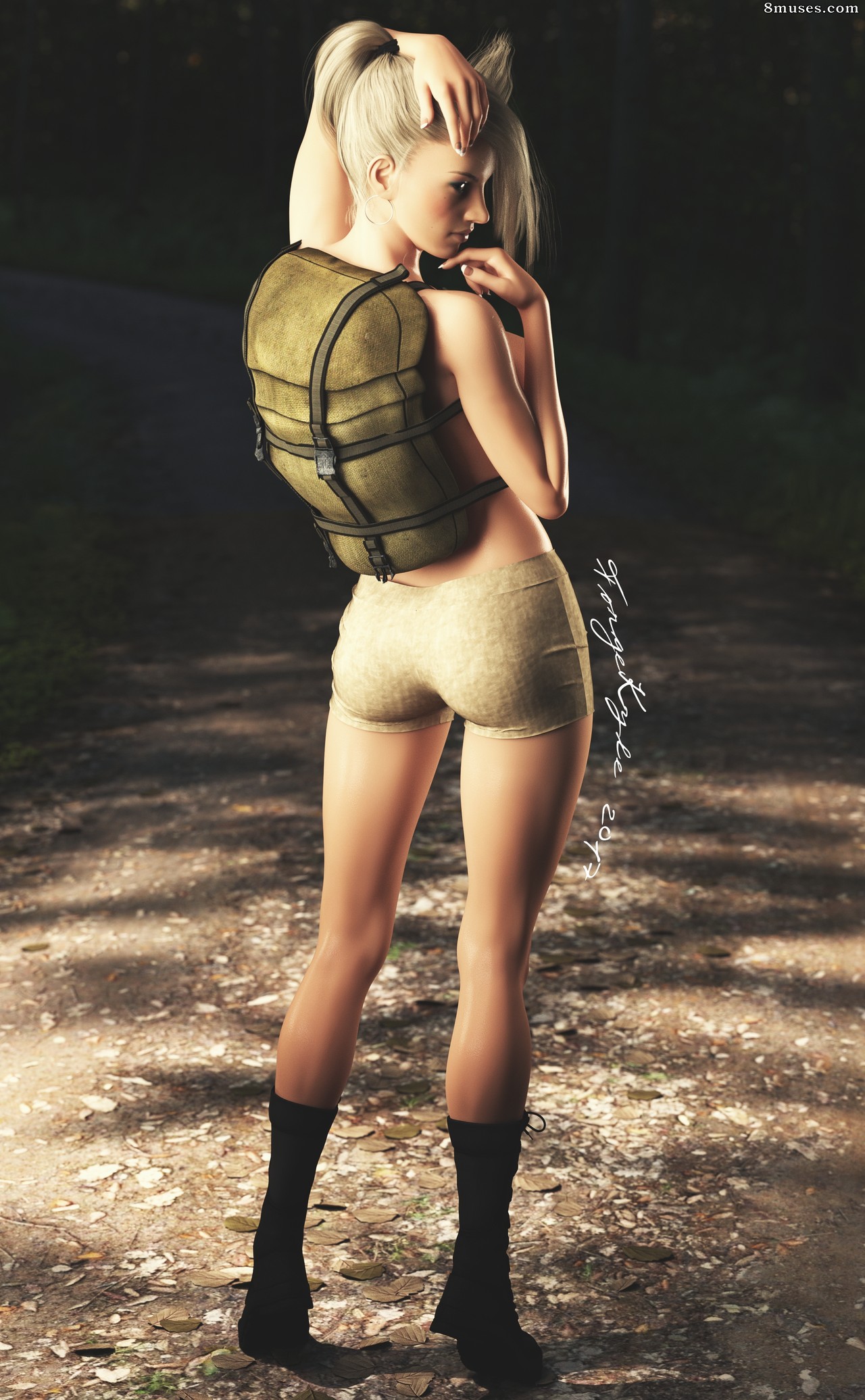 Forged3DX - Anya In The Forest - Page 1