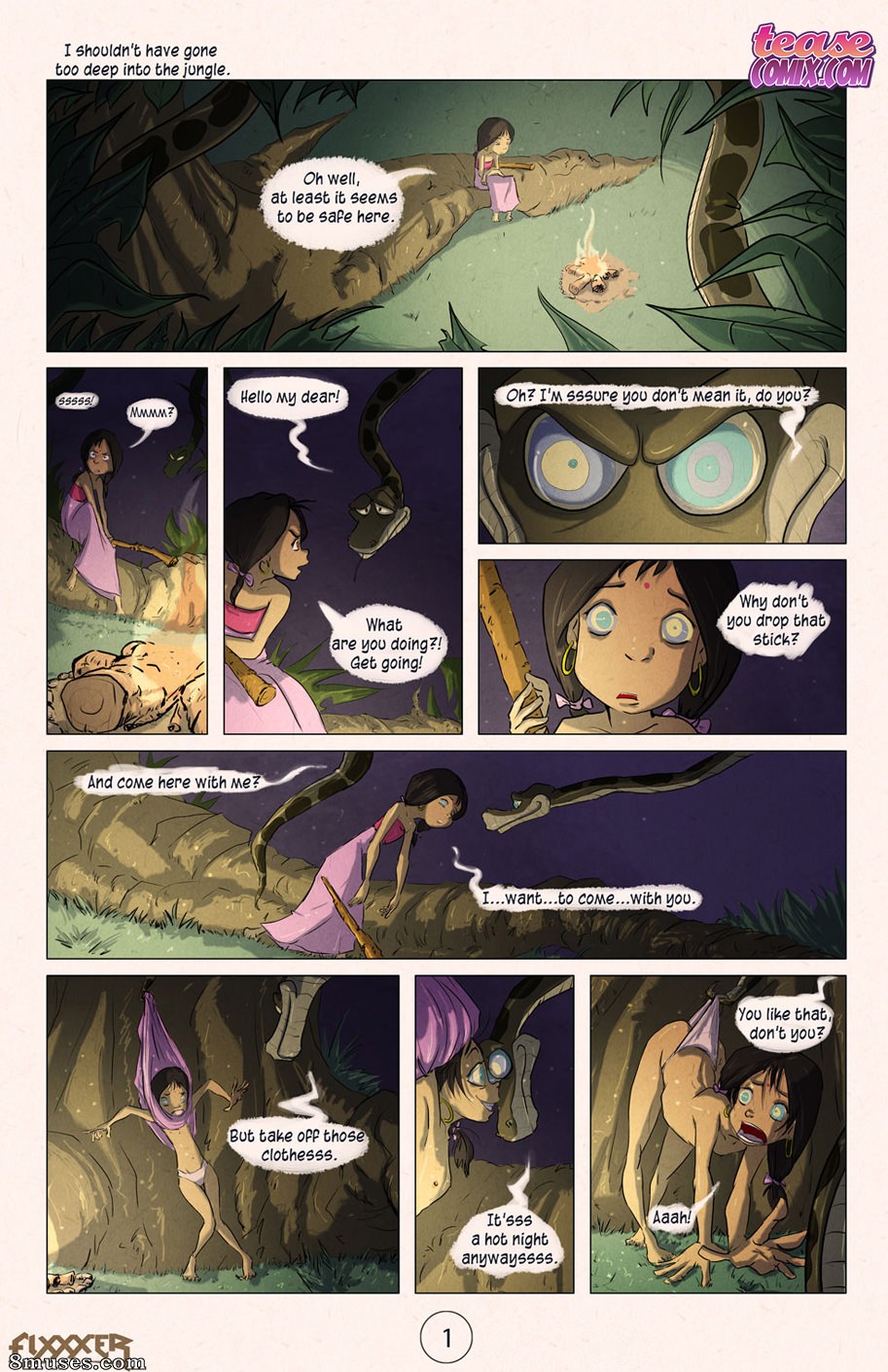 Page 11 | Tease-Comix/Comics/Kaa-Mini-Stories | 8muses - Sex Comics