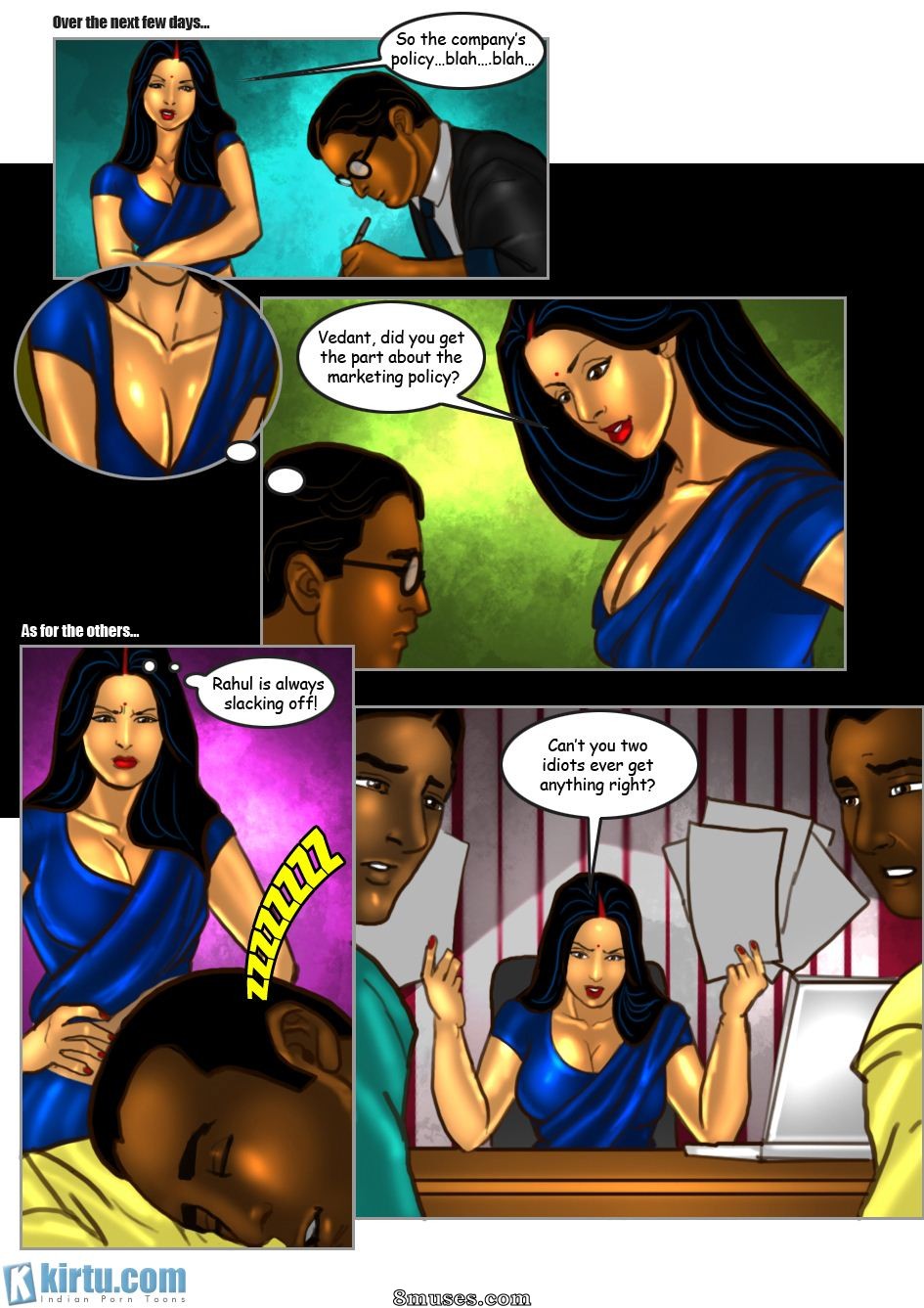 Kirtu.com Comics - Savita Bhabhi - Épisode 29  L'intervenant - Page 6
