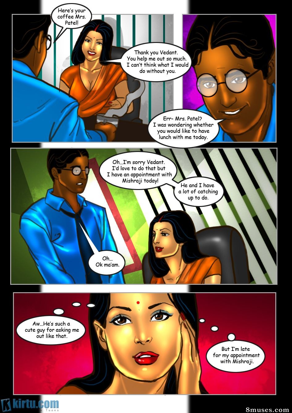 Kirtu.com Comics - Savita Bhabhi - Episode 29 The Intern - Page 8