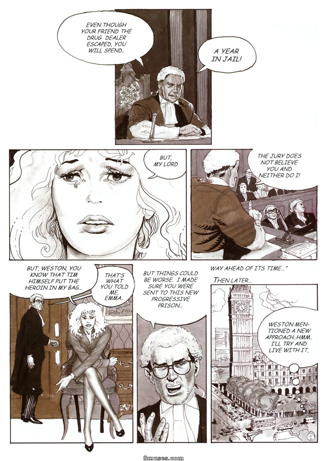 Erich Von Gotha Comics - Uma prisão muito especial - Página 3