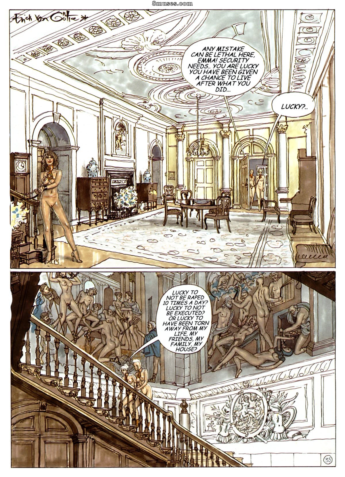 Erich Von Gotha Comics - Uma prisão muito especial - Página 37