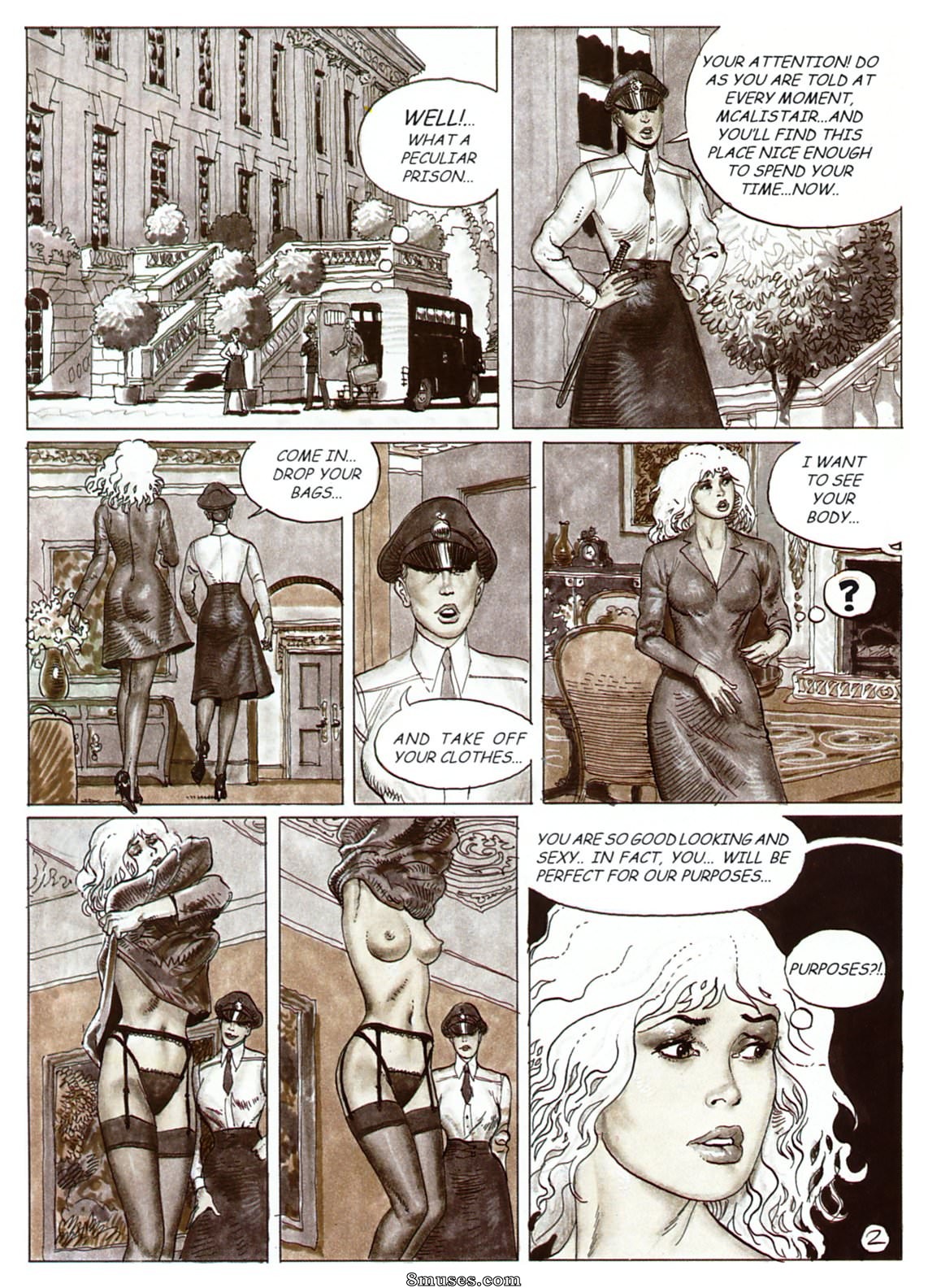 Erich Von Gotha Comics - Uma prisão muito especial - Página 4