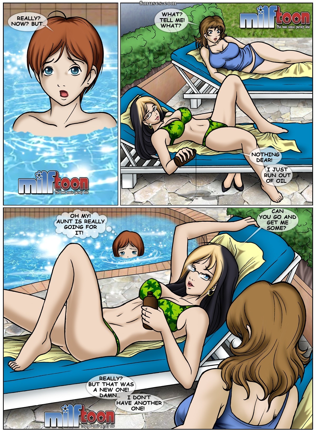MilfToon Comics - Oil - Page 2