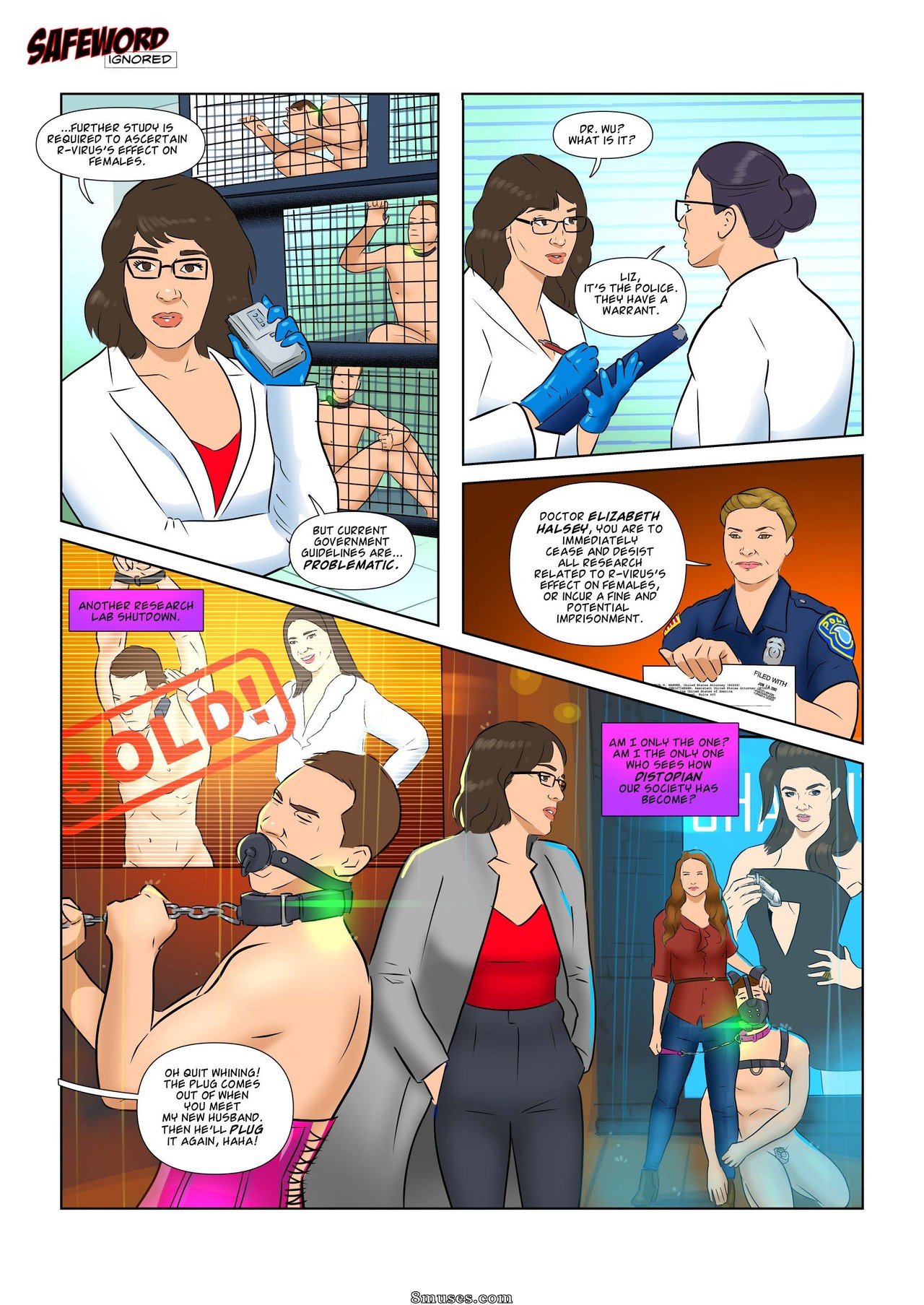 Page 51 | Various-AuthorsSafeword-Ignored-ComicsPlanet-of-the-Women |  8muses - Sex Comics