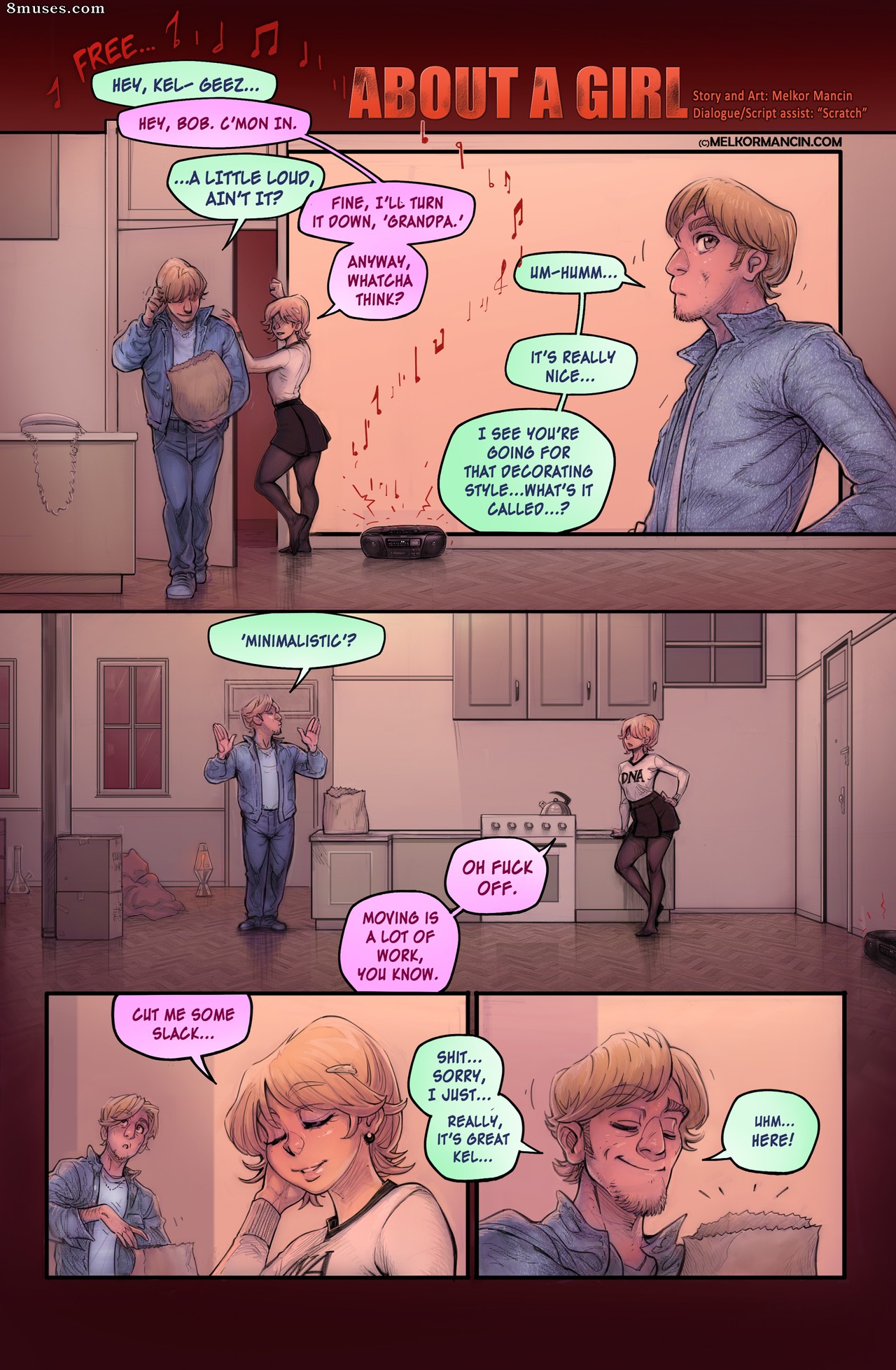 Melkormancin.com Comics - About a Girl - Page 3