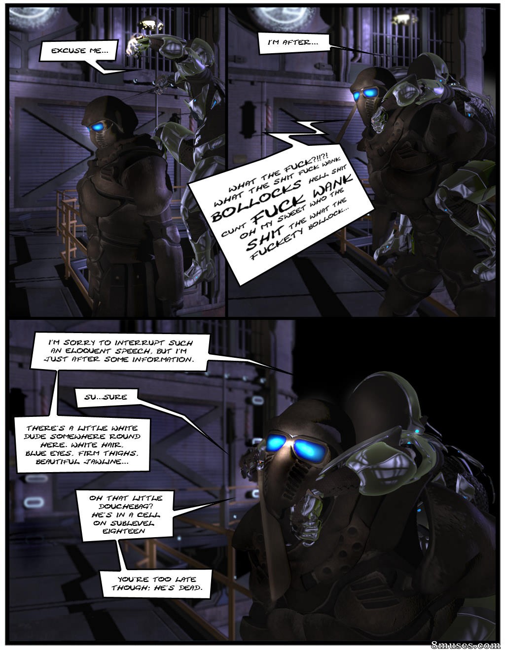 Project Bellerophon Comics - 09-Dive into the Dark - Page 9