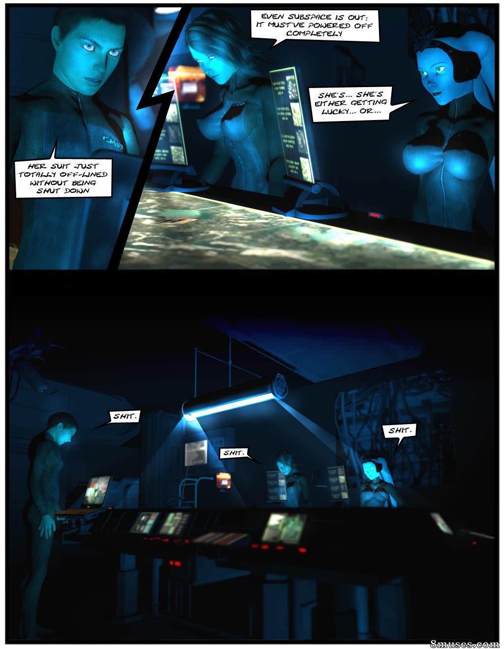 Project Bellerophon Comics - 09-Dive into the Dark - Page 14