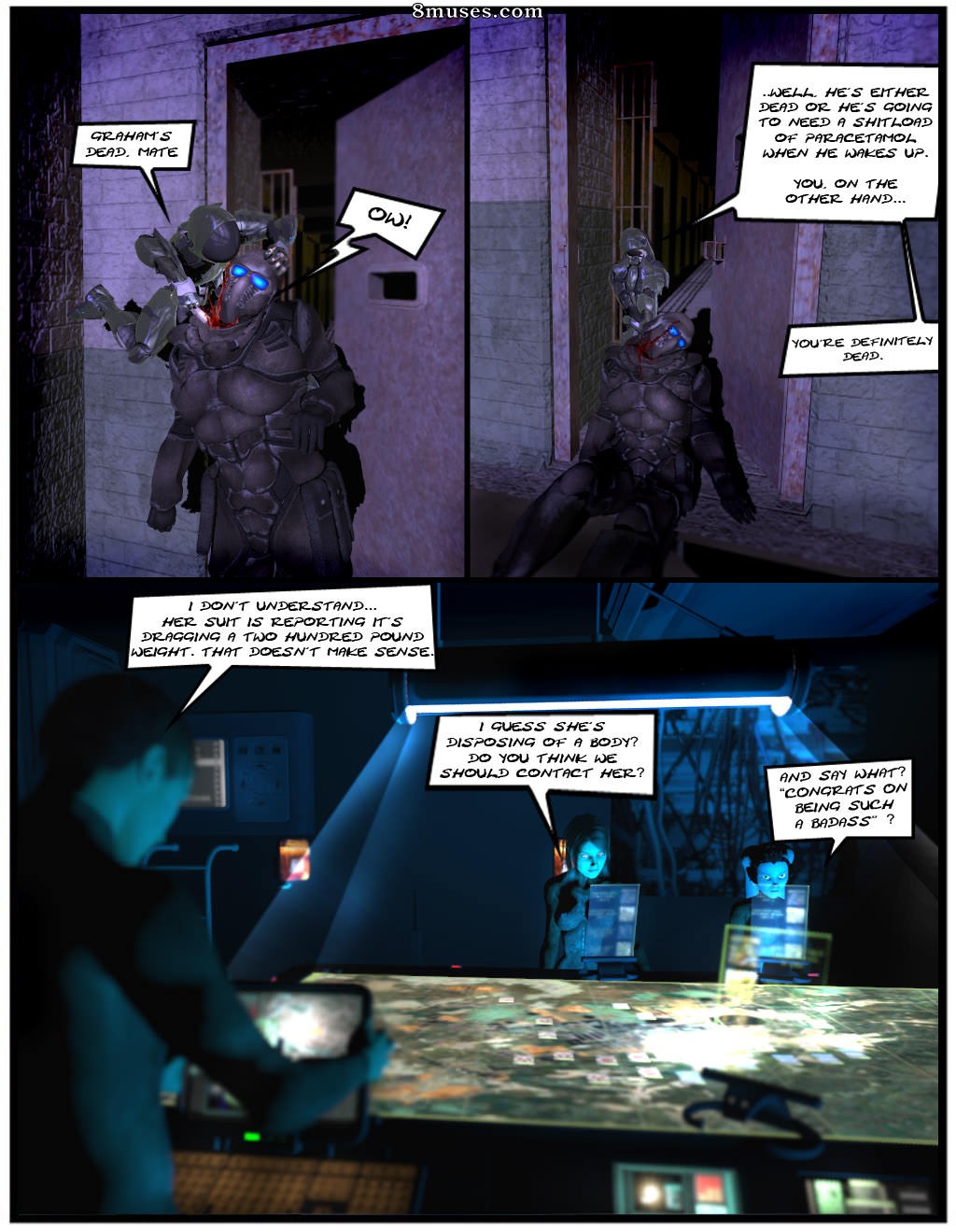 Project Bellerophon Comics - 09-Dive into the Dark - Page 7