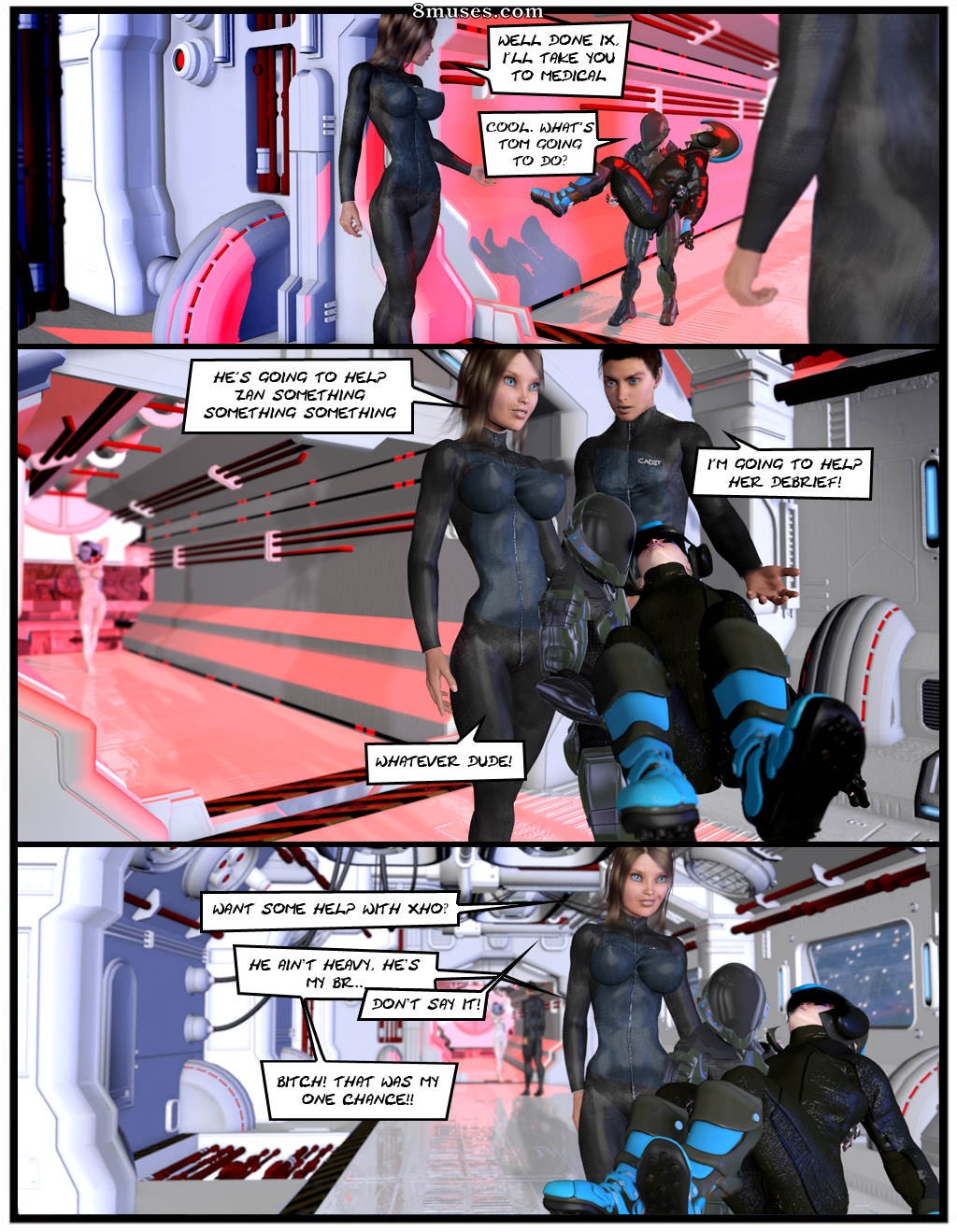 Project Bellerophon Comics - 09-Dive into the Dark - Page 60