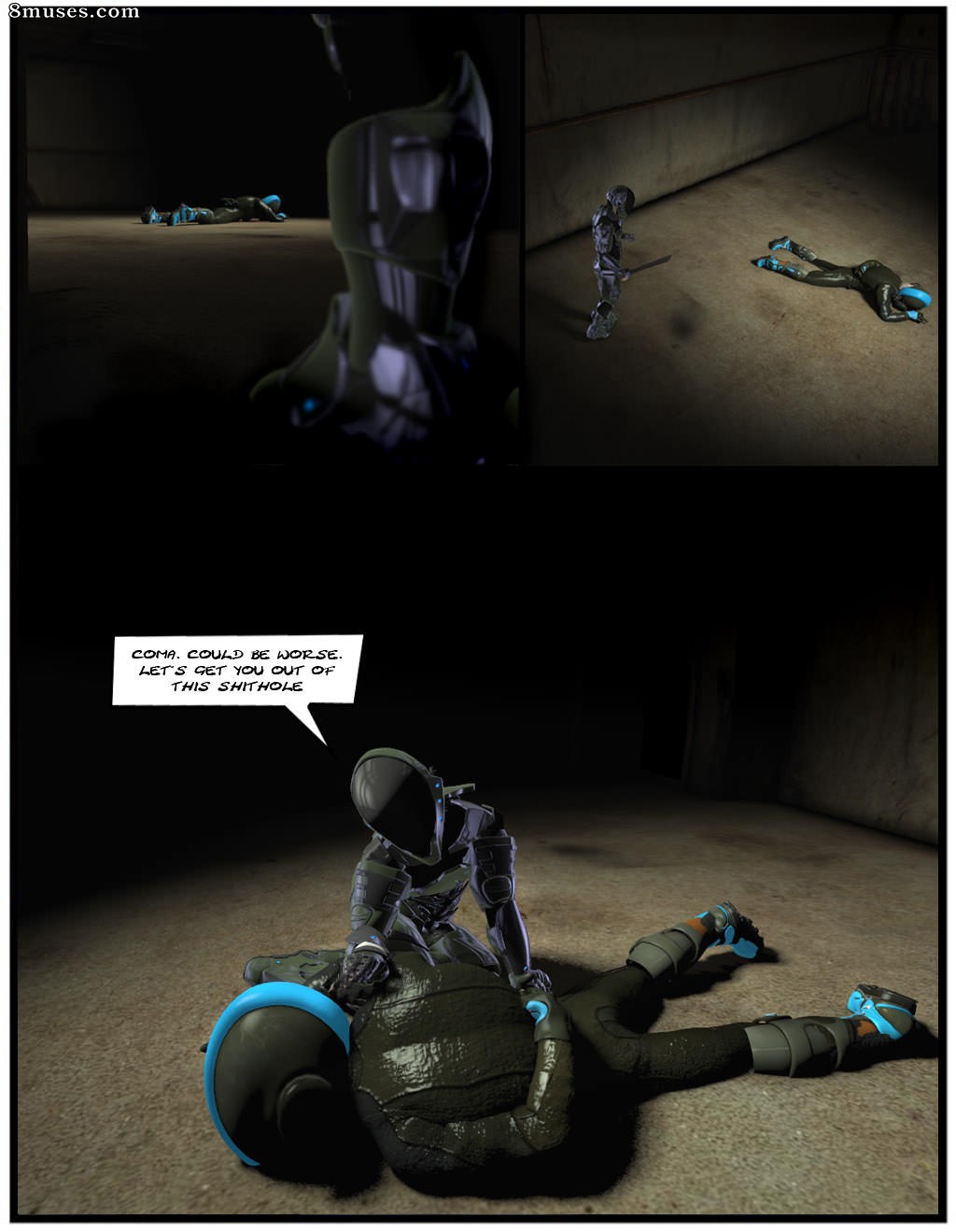 Project Bellerophon Comics - 09-Dive into the Dark - Page 11