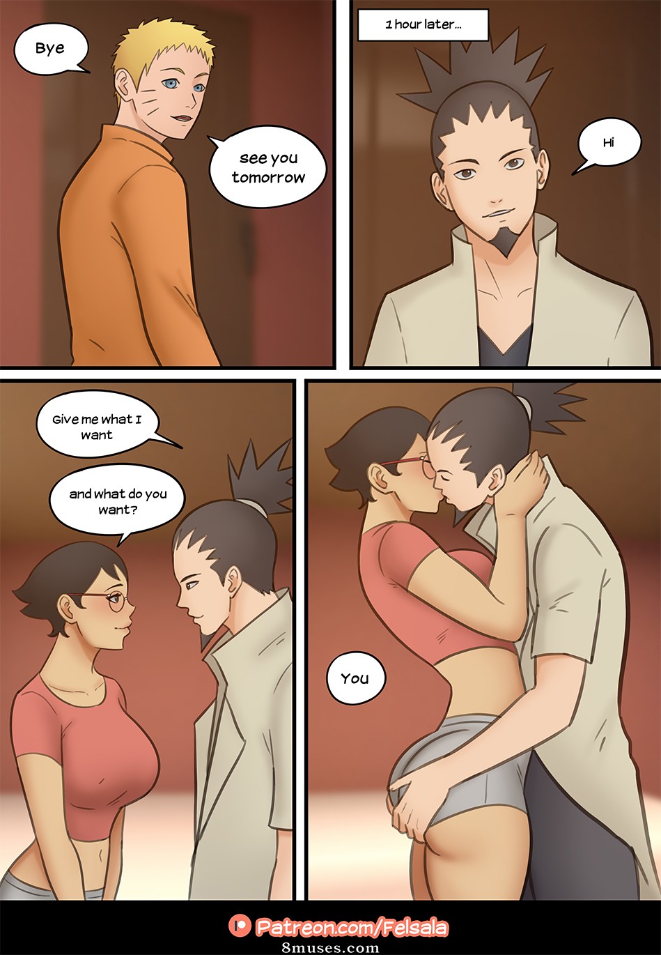 Felsala Comics - Sarada adulta ama a todos - Página 12