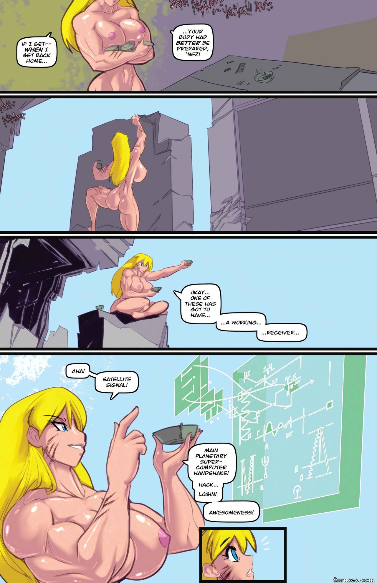 Fred Perry Comics - Warnerd of Mars - Page 84