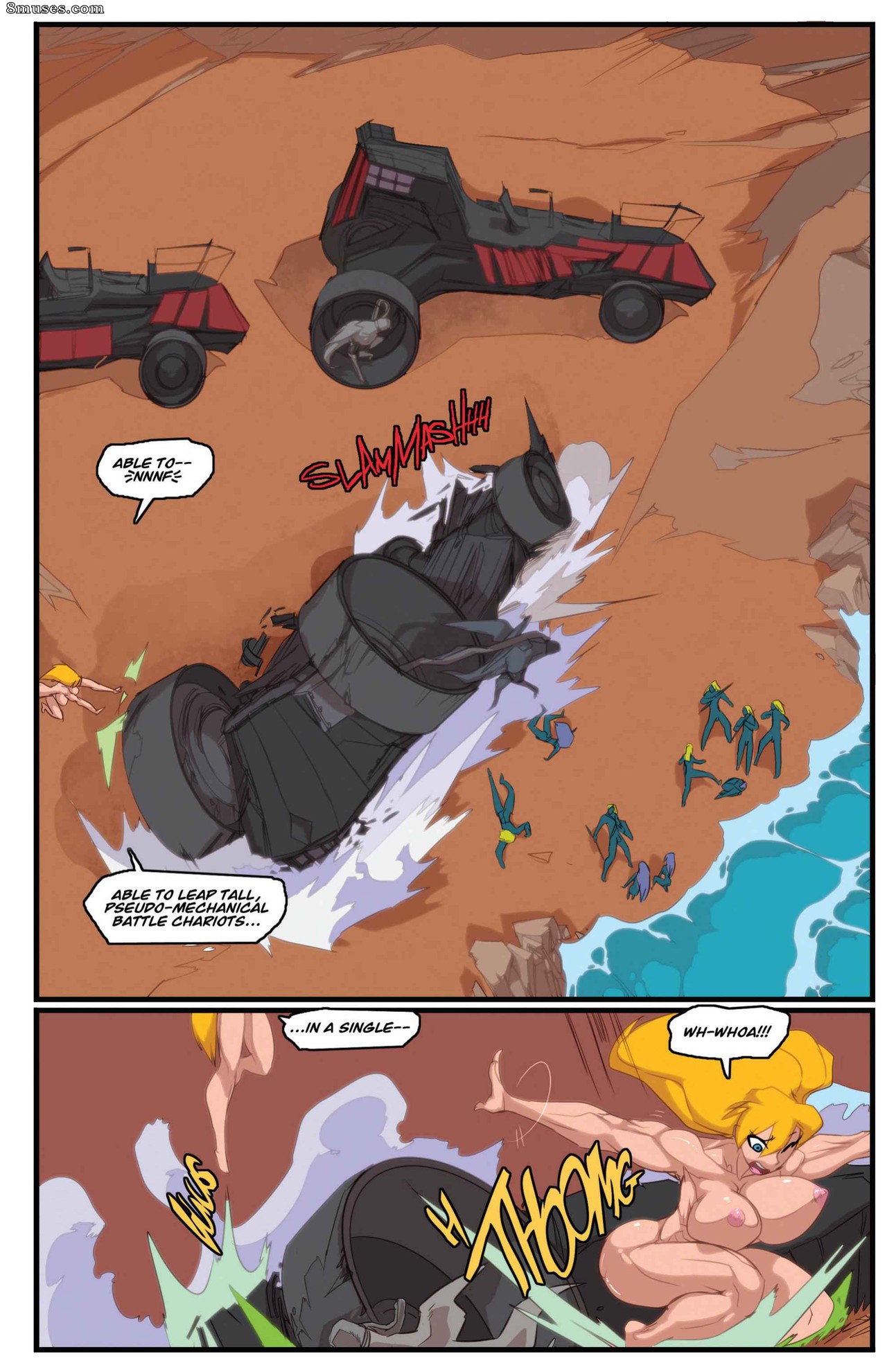 Fred Perry Comics - Warnerd of Mars - Page 19