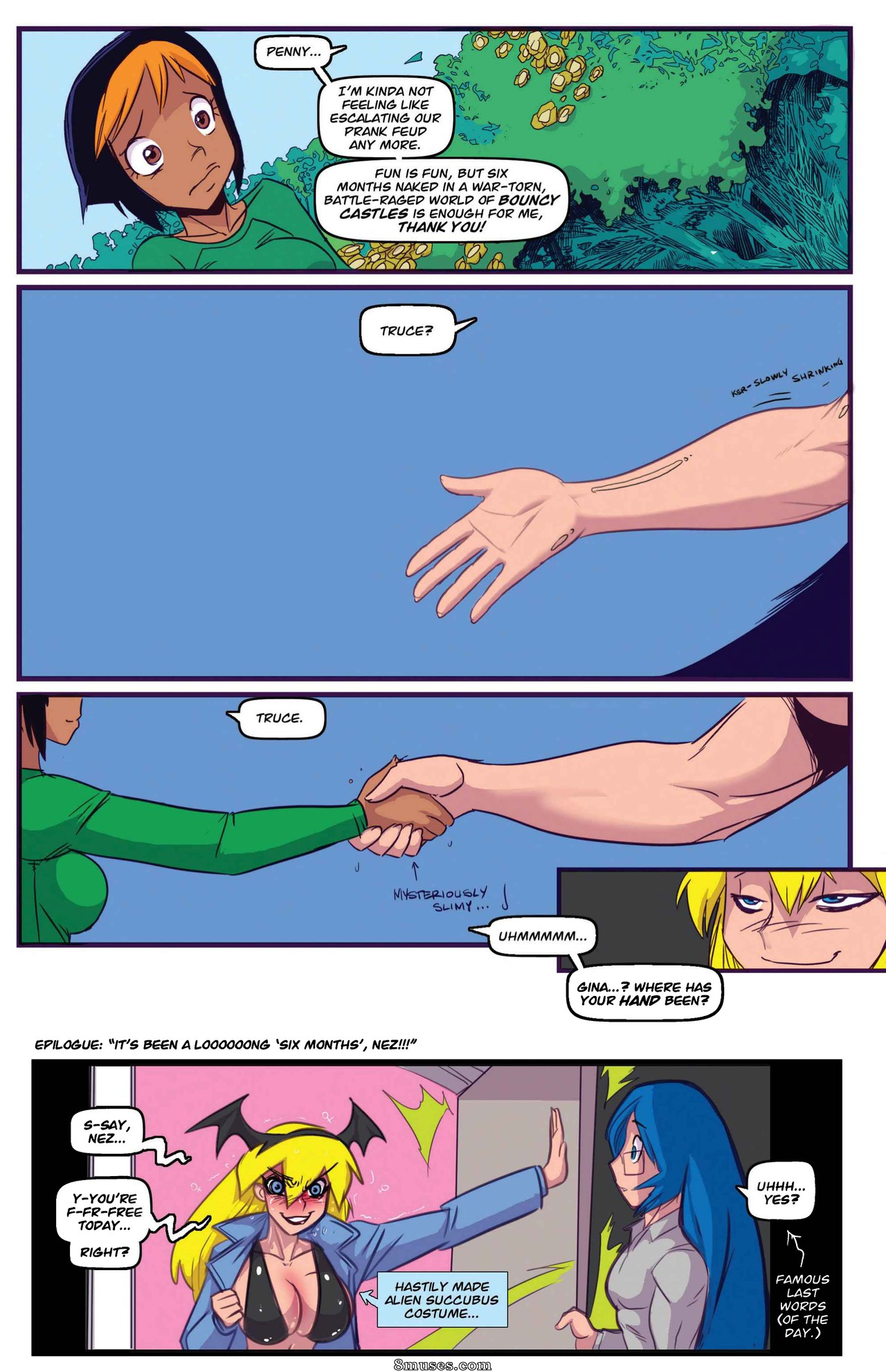 Fred Perry Comics - Warnerd of Mars - Page 104