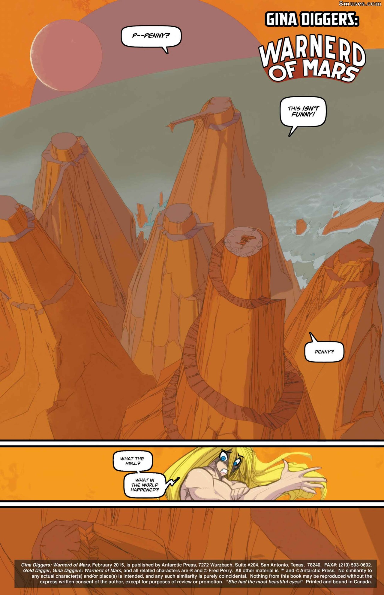 Fred Perry Comics - Warnerd of Mars - Page 3