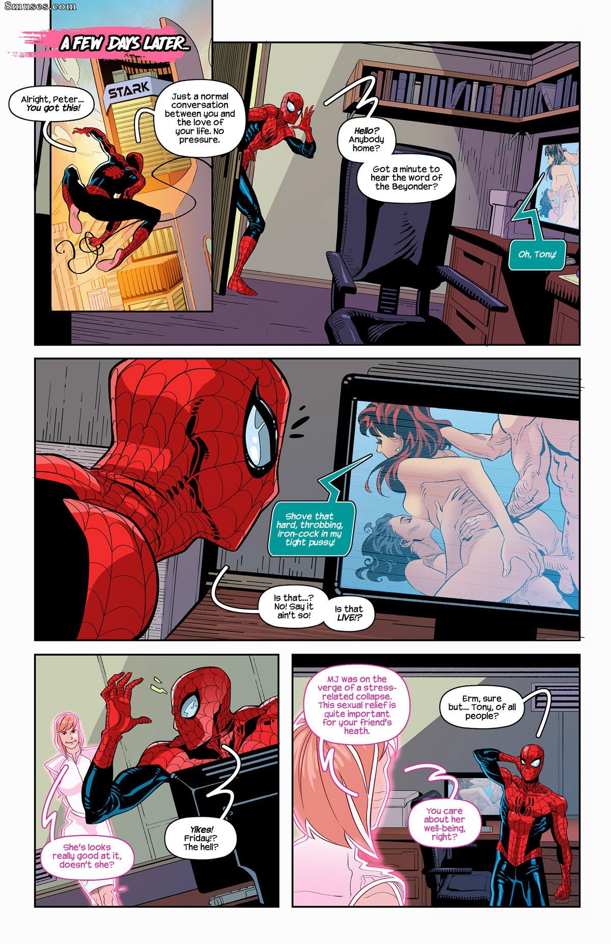 Tracy Scops Comics - Spider de hierro invencible - Página 6