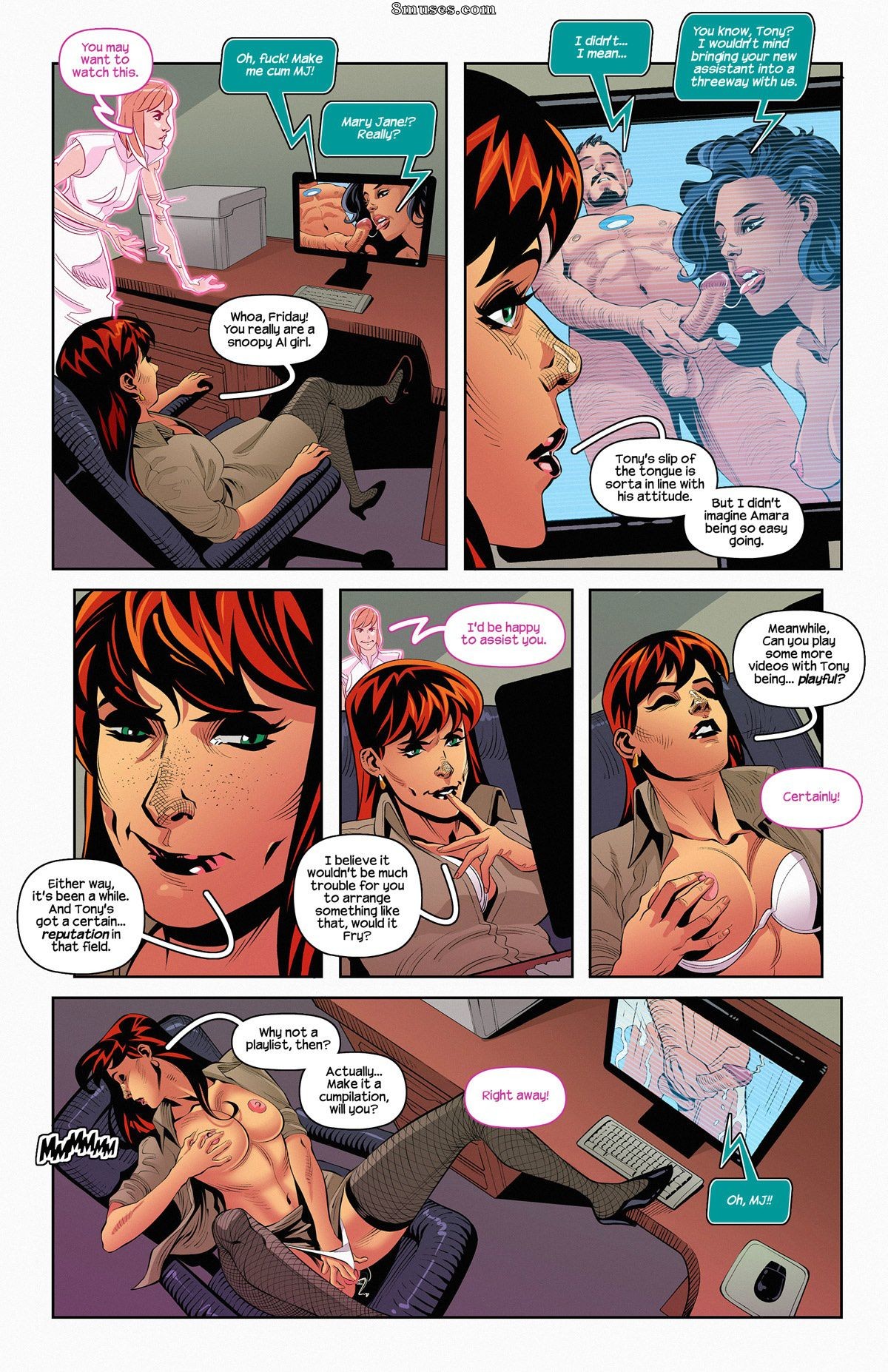 Tracy Scops Comics - Spider de hierro invencible - Página 5