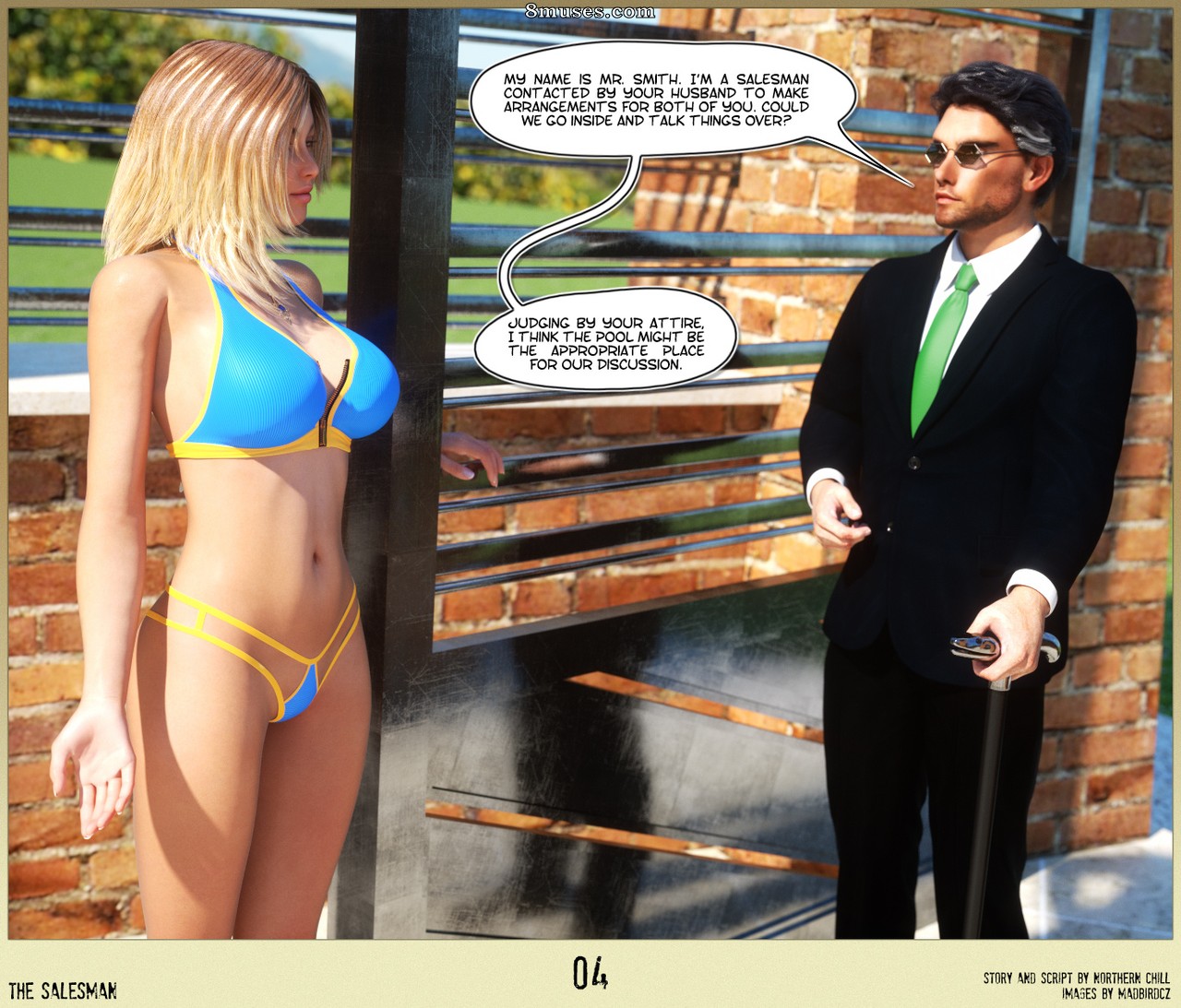 Page 4 | Various-Authors/MBirdCZ/The-Salesman/Issue-1 | 8muses - Sex Comics