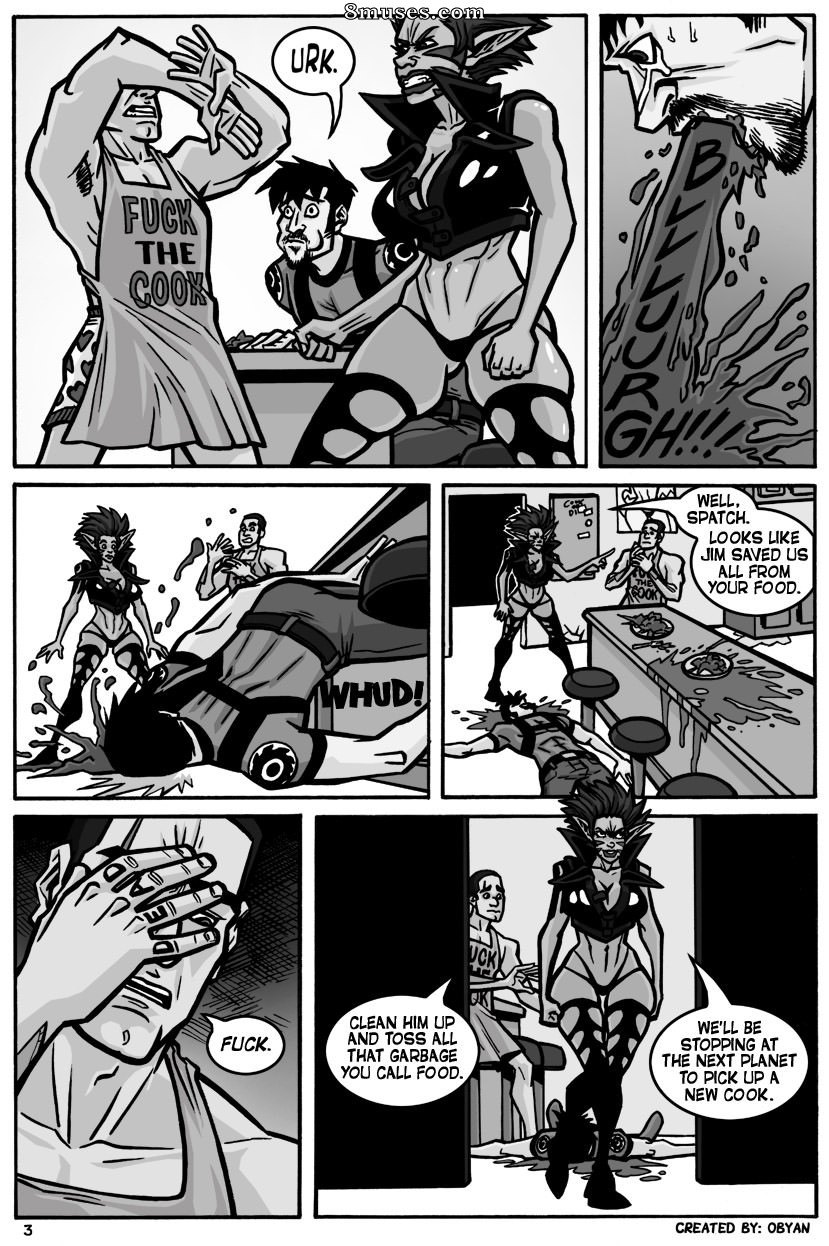 Obyan Comics - Black Comet Pirates - Just Desserts - Page 3