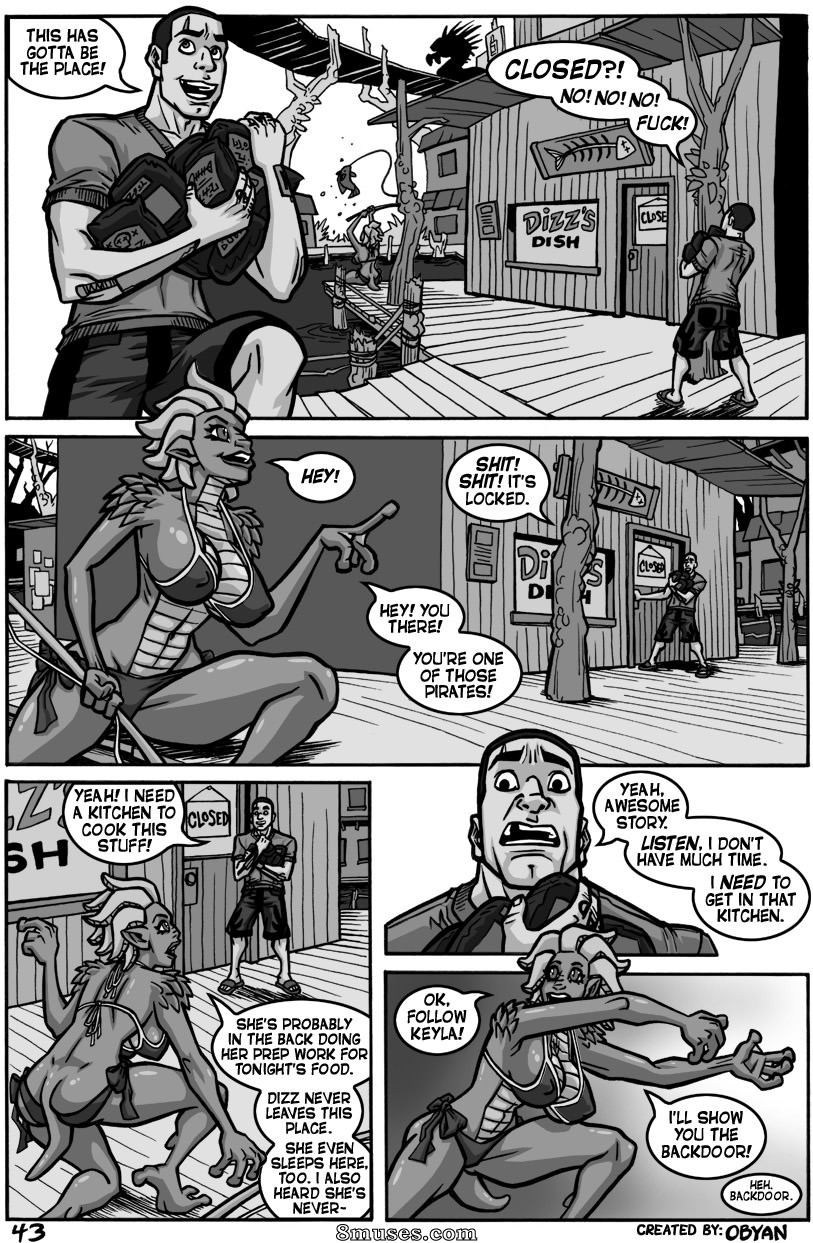 Obyan Comics - Black Comet Pirates - Just Desserts - Page 44