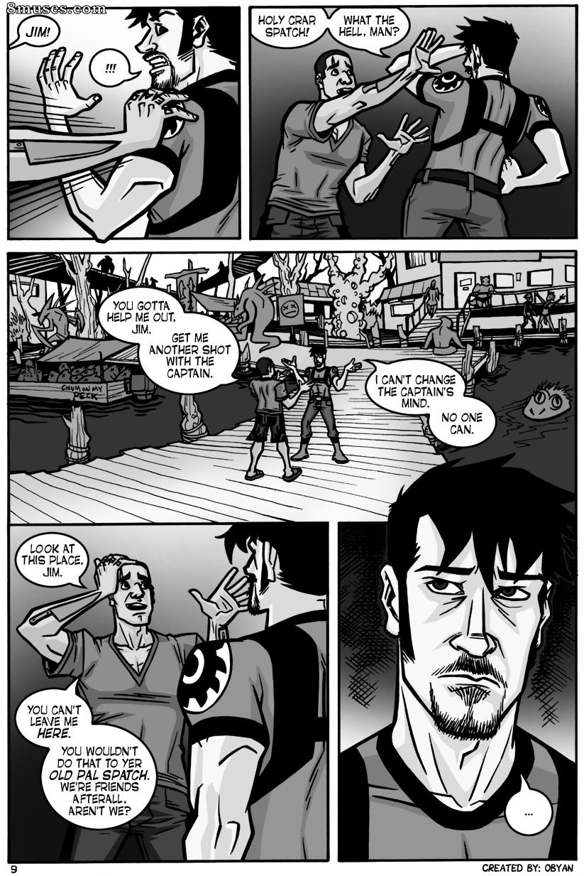 Obyan Comics - Black Comet Pirates - Just Desserts - Page 9