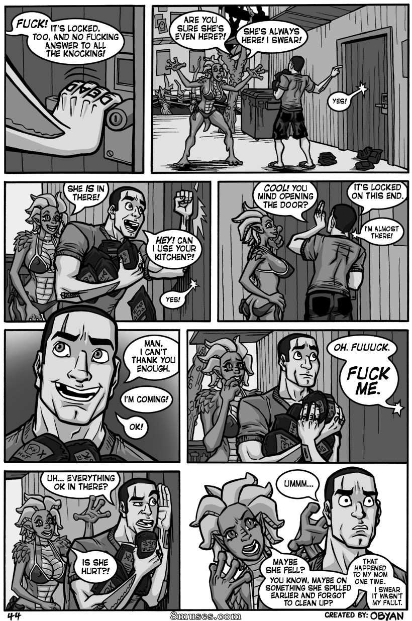 Obyan Comics - Black Comet Pirates - Just Desserts - Page 45