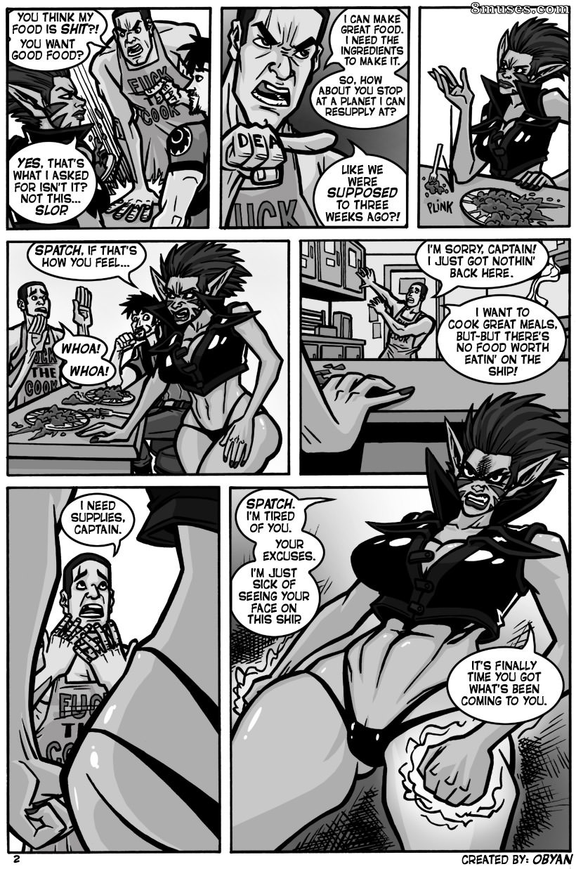 Obyan Comics - Black Comet Pirates - Just Desserts - Page 2