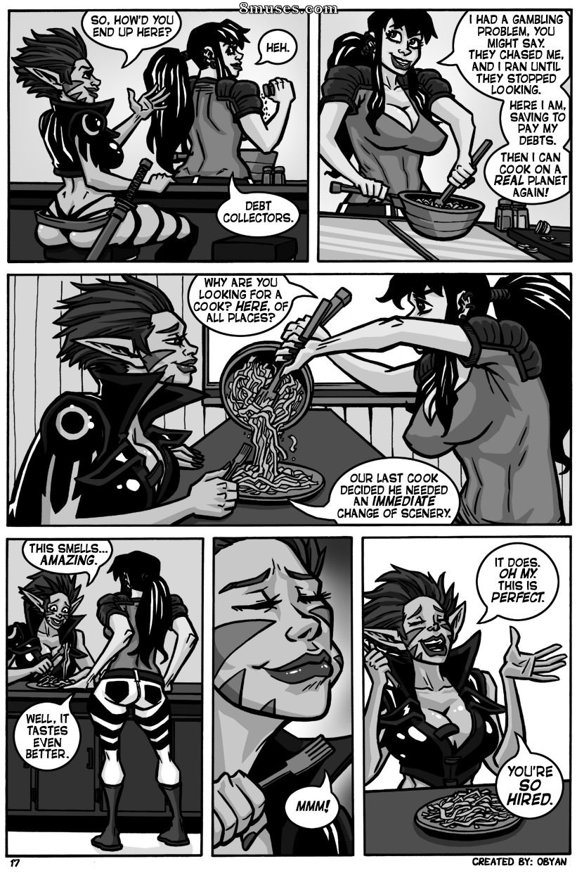 Obyan Comics - Black Comet Pirates - Just Desserts - Page 18