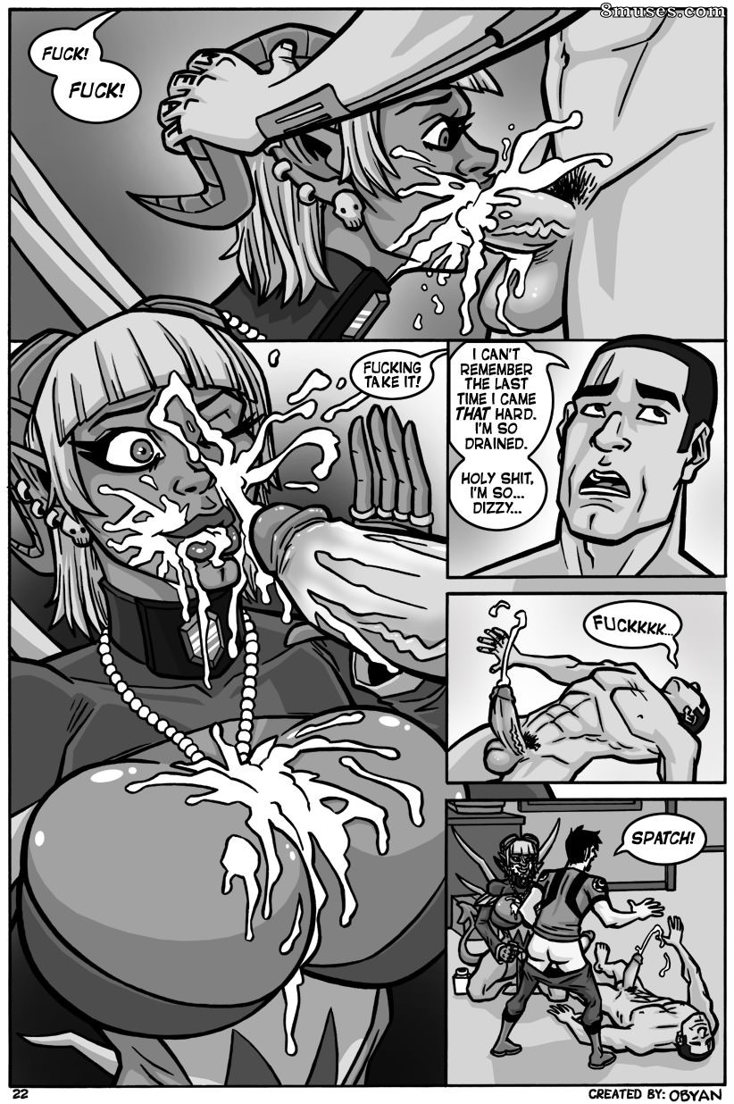 Obyan Comics - Black Comet Pirates - Just Desserts - Page 23