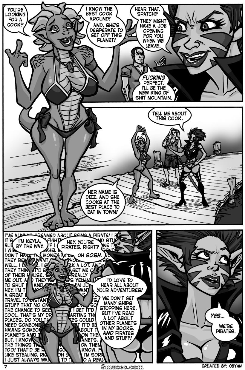 Obyan Comics - Black Comet Pirates - Just Desserts - Page 7