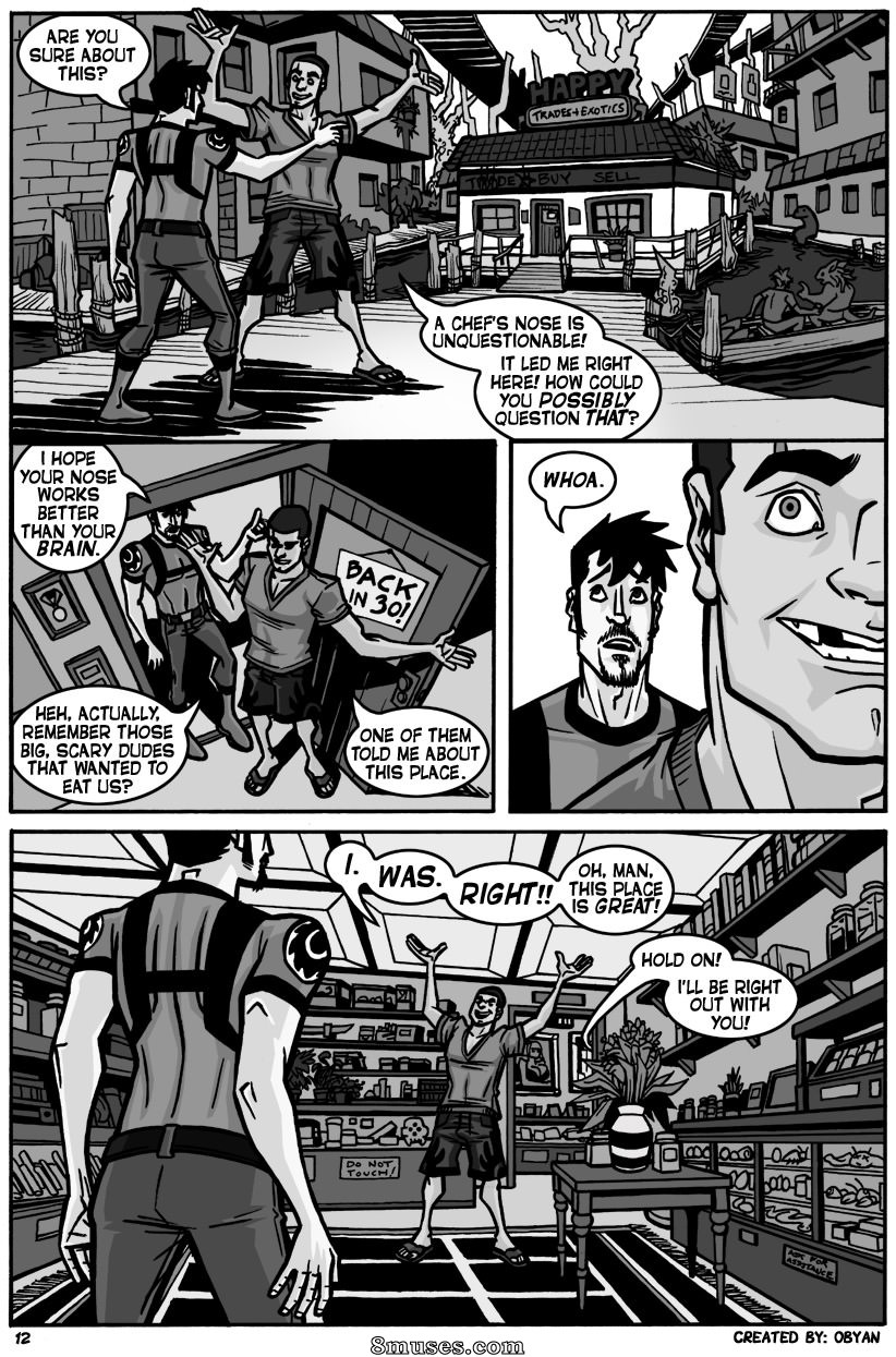 Obyan Comics - Black Comet Pirates - Just Desserts - Page 13