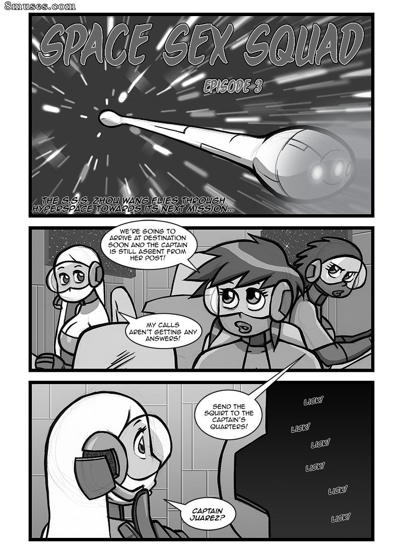 Space Sex Squad - Issue 3 - Page 1