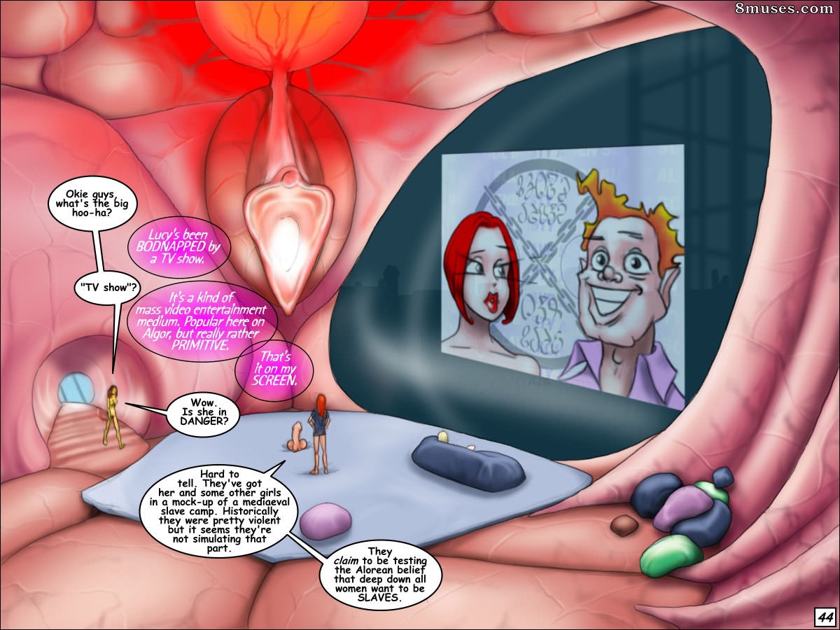 Jaxtraw Studios Comics - Lucy Lastique - 08 - Escravas de Algor - Página 44