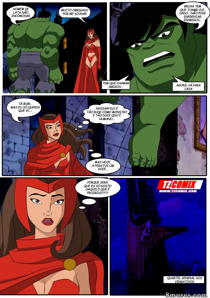 HQPorno.com.br - TZComiX.com Comics - Les Vengeurs - Page 16