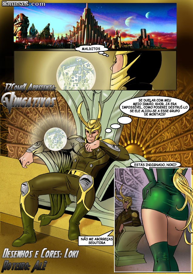 HQPorno.com.br - TZComiX.com Comics - Os Vingadores - Página 2