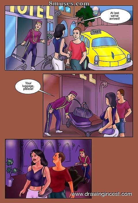 2D - Son fucks mum by mistake in the hotel - Page 1
