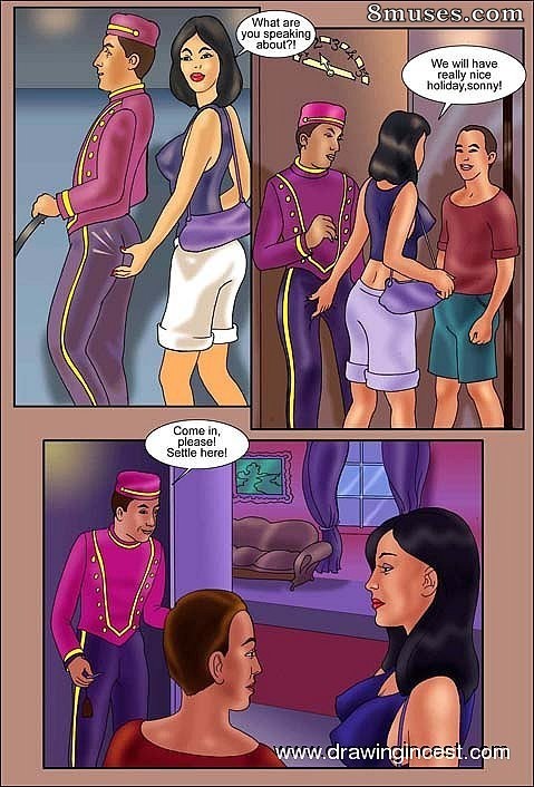 2D - Son fucks mum by mistake in the hotel - Page 3