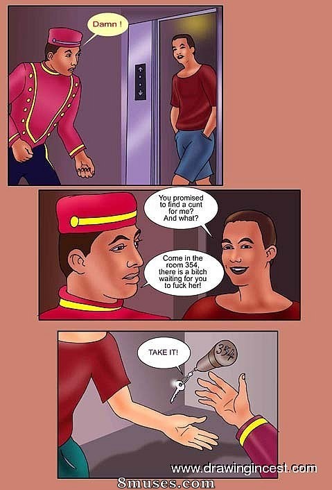 2D - Son fucks mum by mistake in the hotel - Page 8