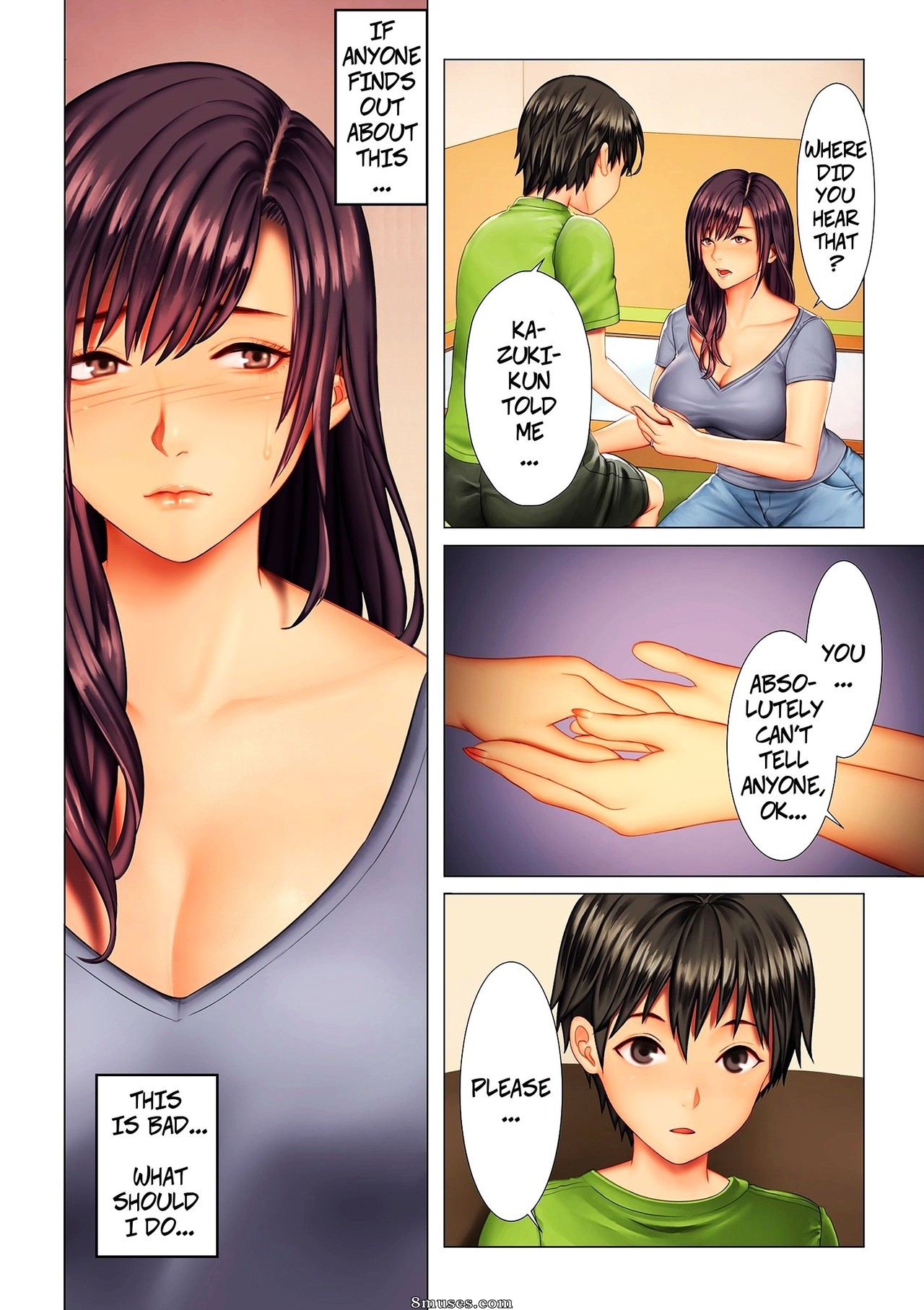 Onoitaru - Oba-san no Ana - Her Hole - Page 8