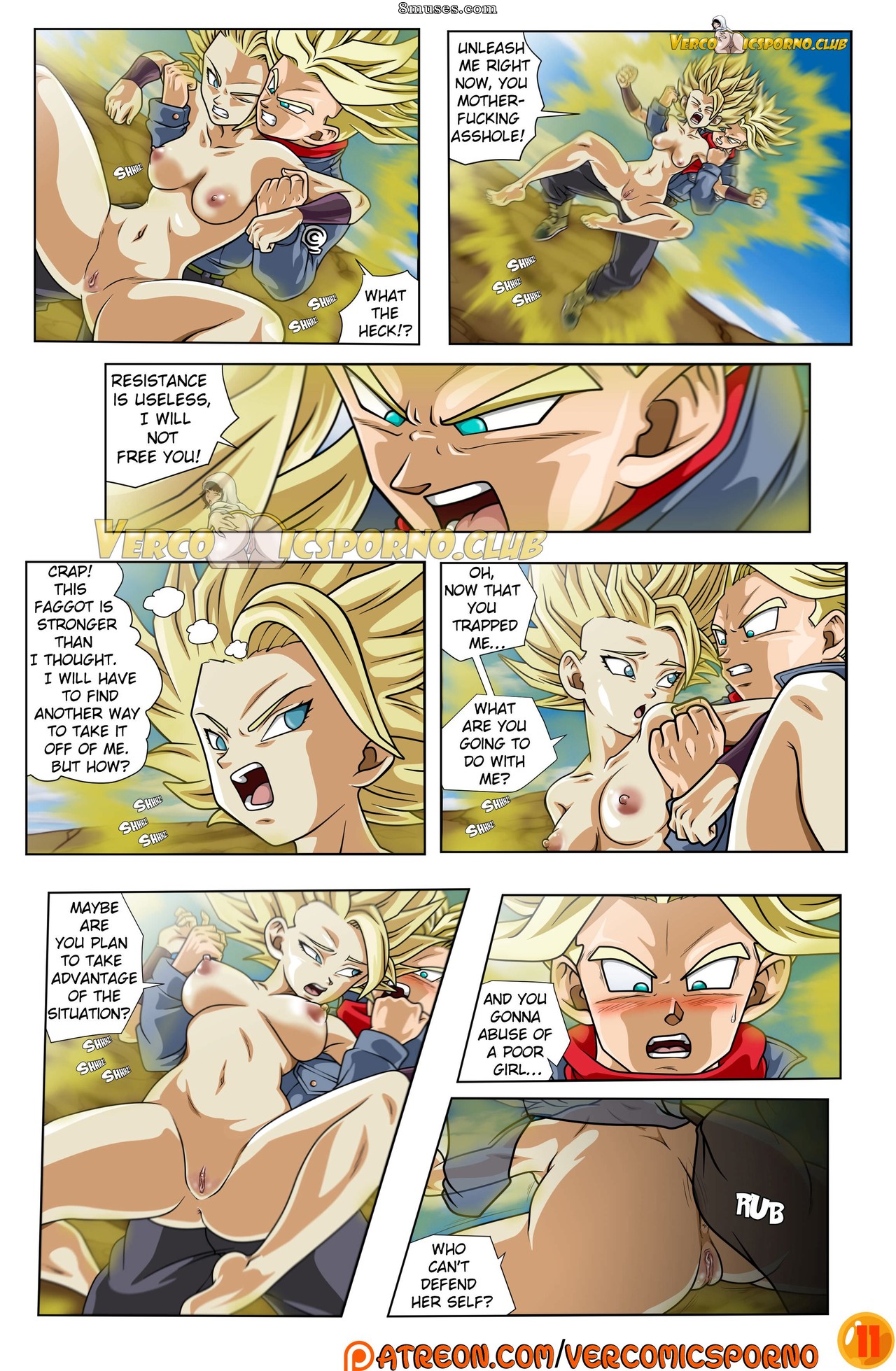 Drah Navlag - Trunks e Caulifla - Página 12